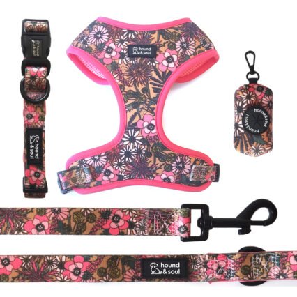 Adjustable Dog Harness Set - Pick A Posy