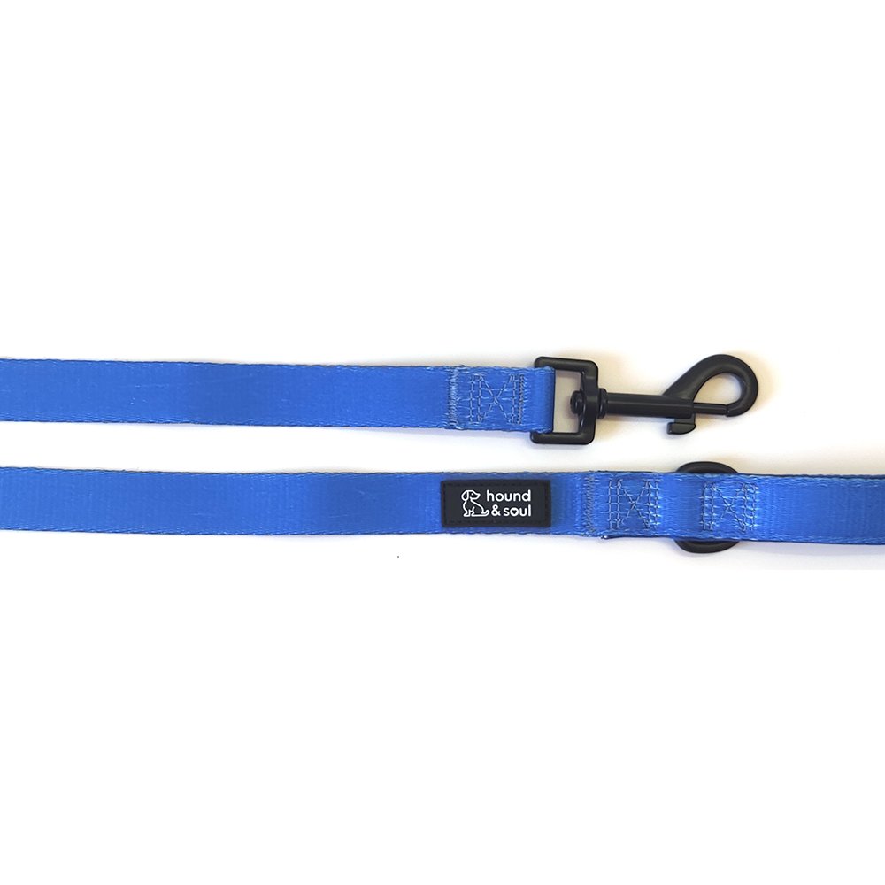 Dog Lead - Denim Blue
