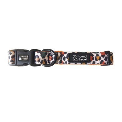 Adjustable Dog Collar - Desert Leopard