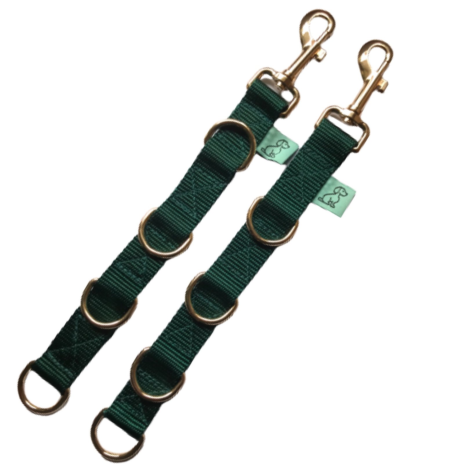 Dog Grooming Extender - Forest Green & Gold