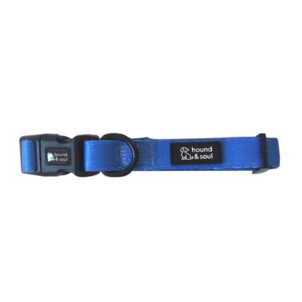Adjustable Dog Collar - Denim Blue